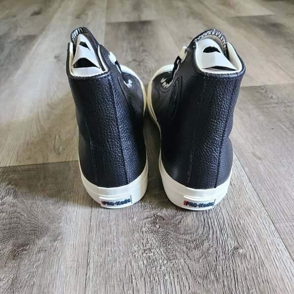 Pro-Keds Royal Hi Leather Lace Up Black Sneaker PH64114 Mens Size 9.5M - Picture 2 of 7